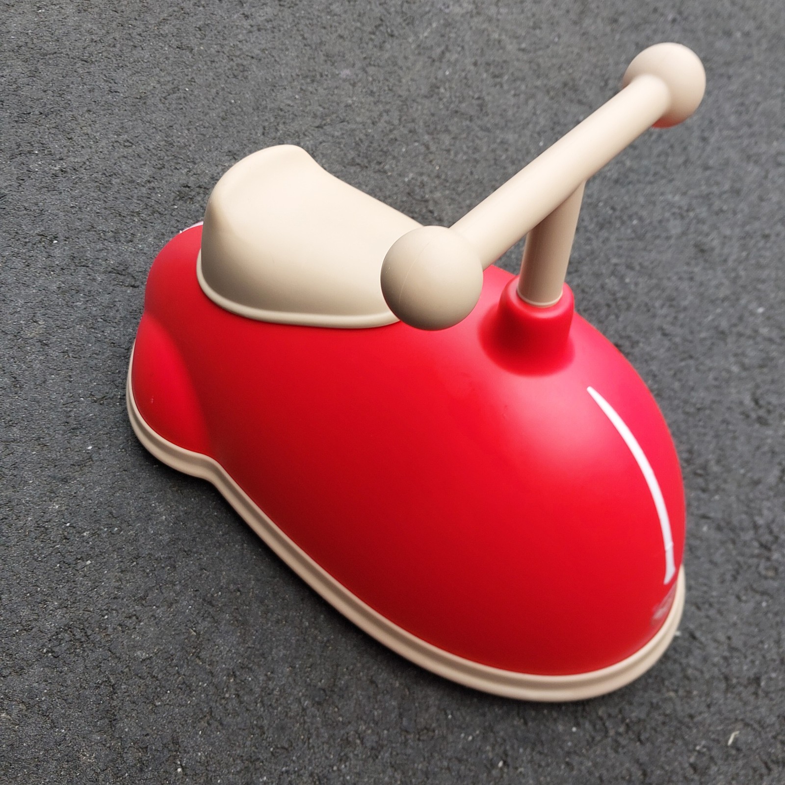 Baghera Twister Retro-look Ride-On Toy Red 1-3 Years French Design