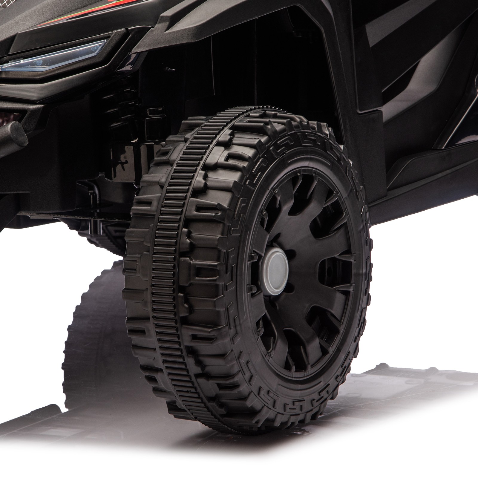24V Kids UTV, 2.4G Remote, 80W×2, Suspension, Anti-Collision Bar, Bluetooth,3-5Y