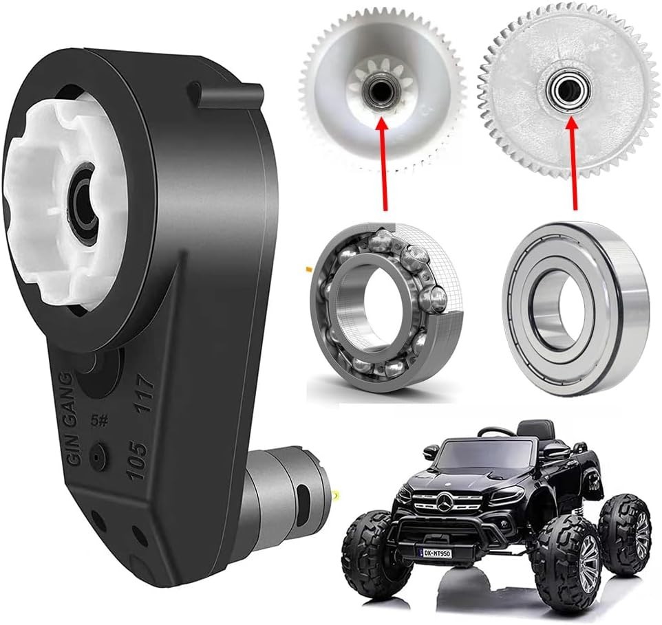 High-Torque 24V RS555 Motor Gearbox 30000RPM for Enhanced Toy Performance