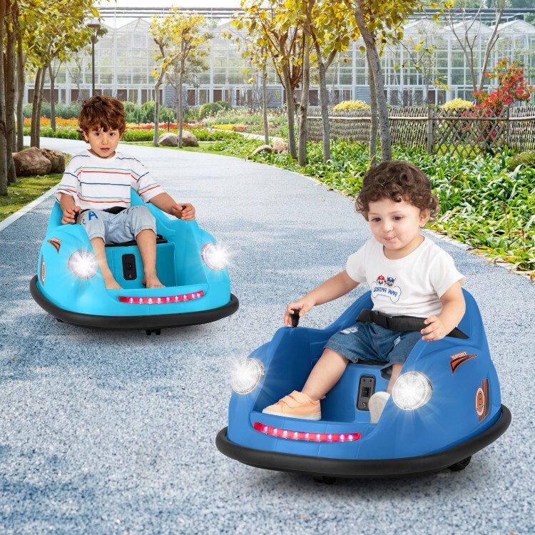 12V Battery Powered Kids Ride on Electric Bumper Car Gift Kids w/Remote Control