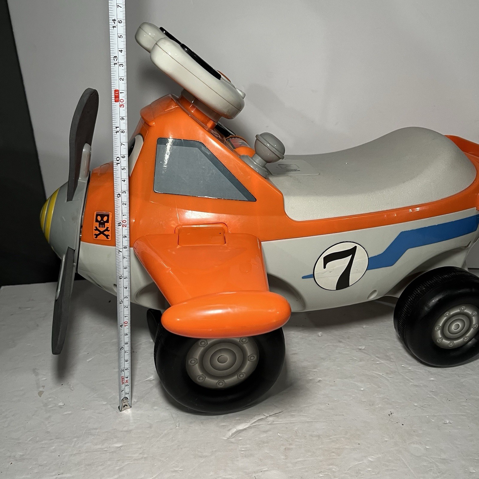 Kiddieland Disney Planes Fire & Rescue Ride On Toy Dusty Crophopper Toddler