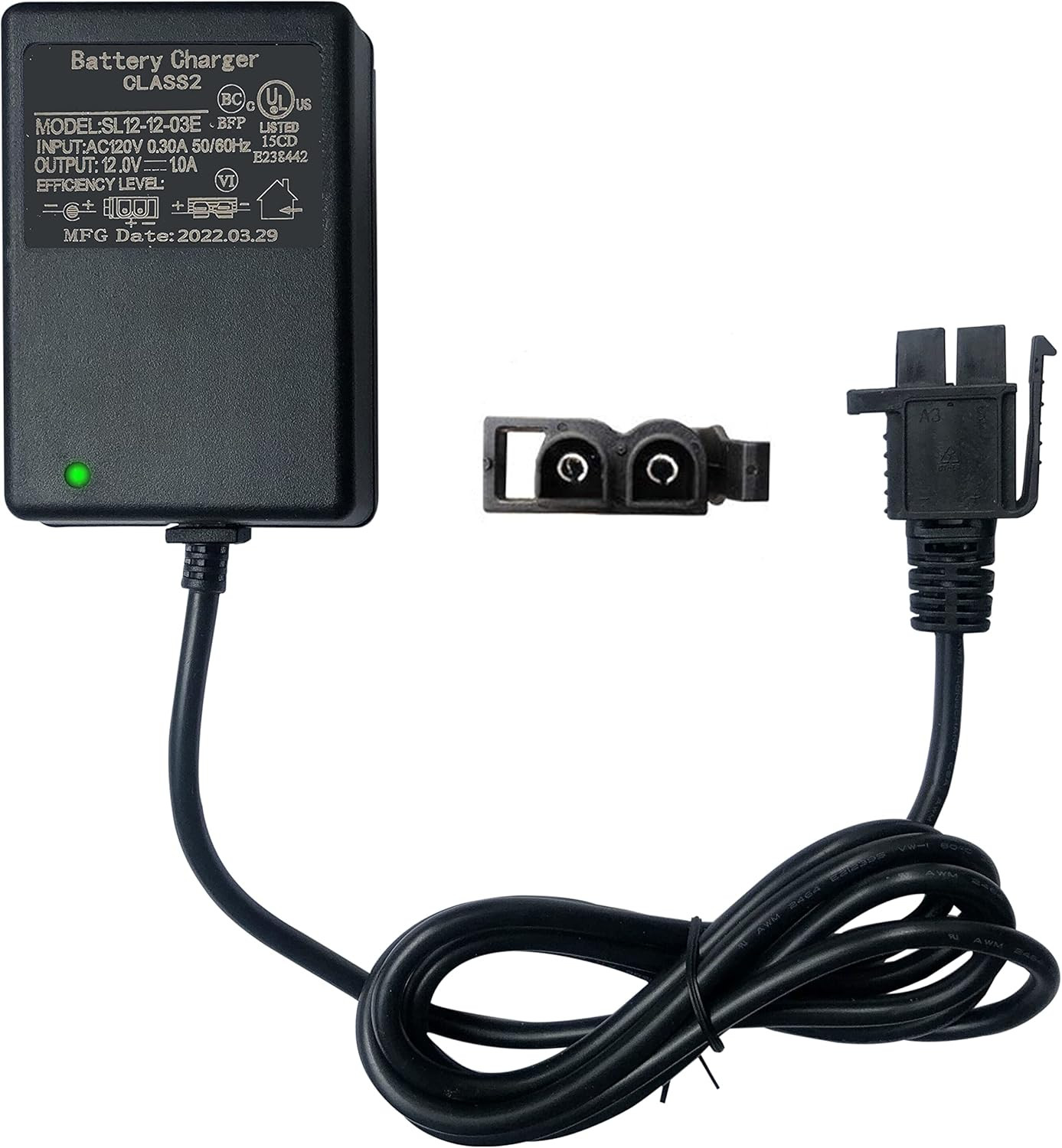 12 Volt Charger for Kids Ride on Car Toys12V Battery Charger for Yamaha Raptor 7