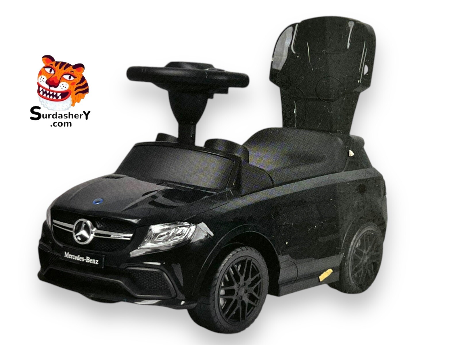 Mercedes Benz AMG GLE 63 3-In-1 Push Car *WHITE*