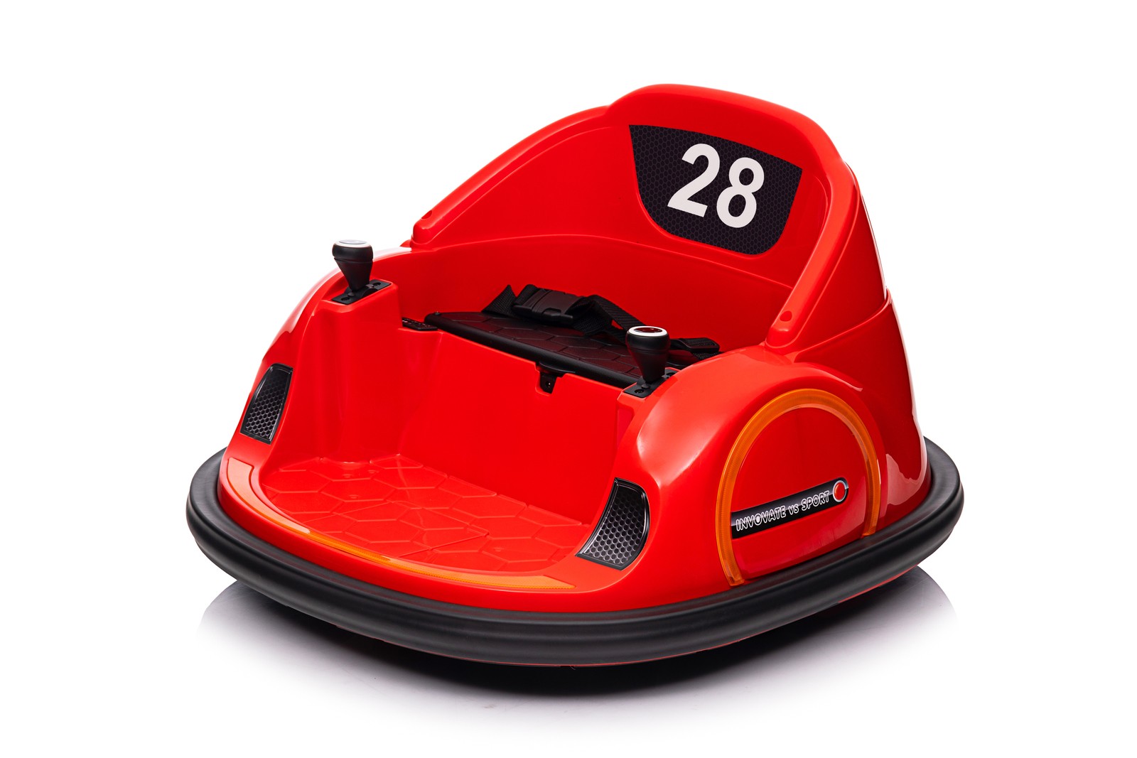 12V Kids Ride on Bumper Car 360 Degree Spin with Remote Control for Toddlers