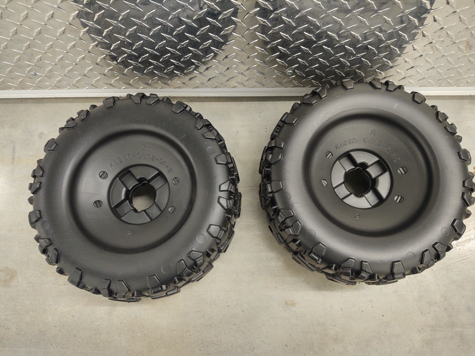 Power Wheels, Ford F-150, 2 pk Passenger Front Wheels, K8285-Q802-01, K8285-2039
