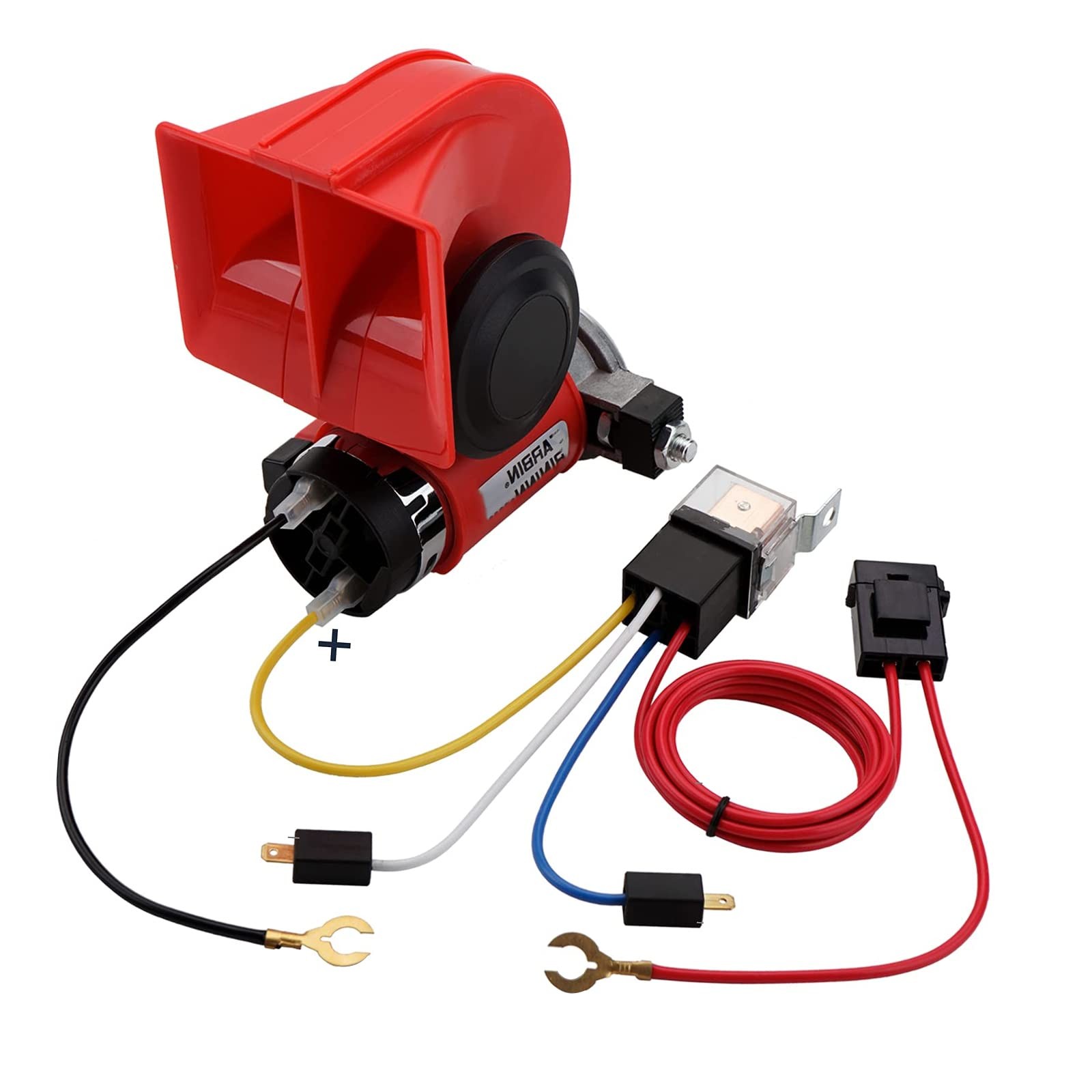 Car Air Horn 12V with Compressor and Relay, Compact Auto Horn Nautilus Super …