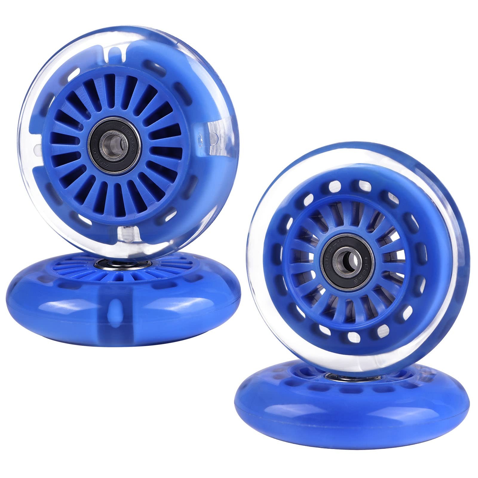 90mm Wiggle Car Polyurethane Wheels Set Upgrades for PlasmaCar Ride-on Toys W…