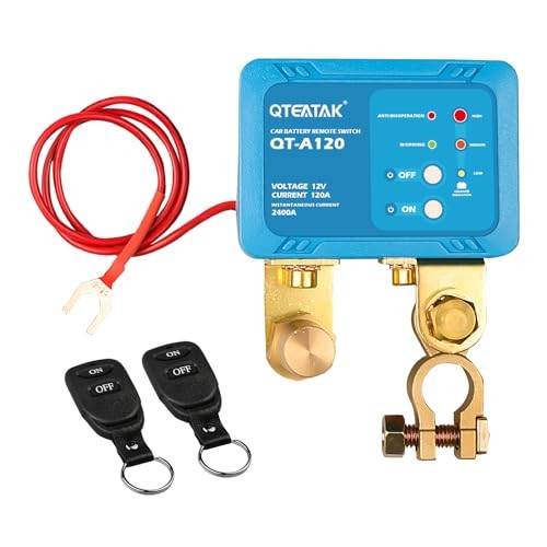 Remote Battery Disconnect Switch – Anti-Theft, Battery Leakage Auto Control