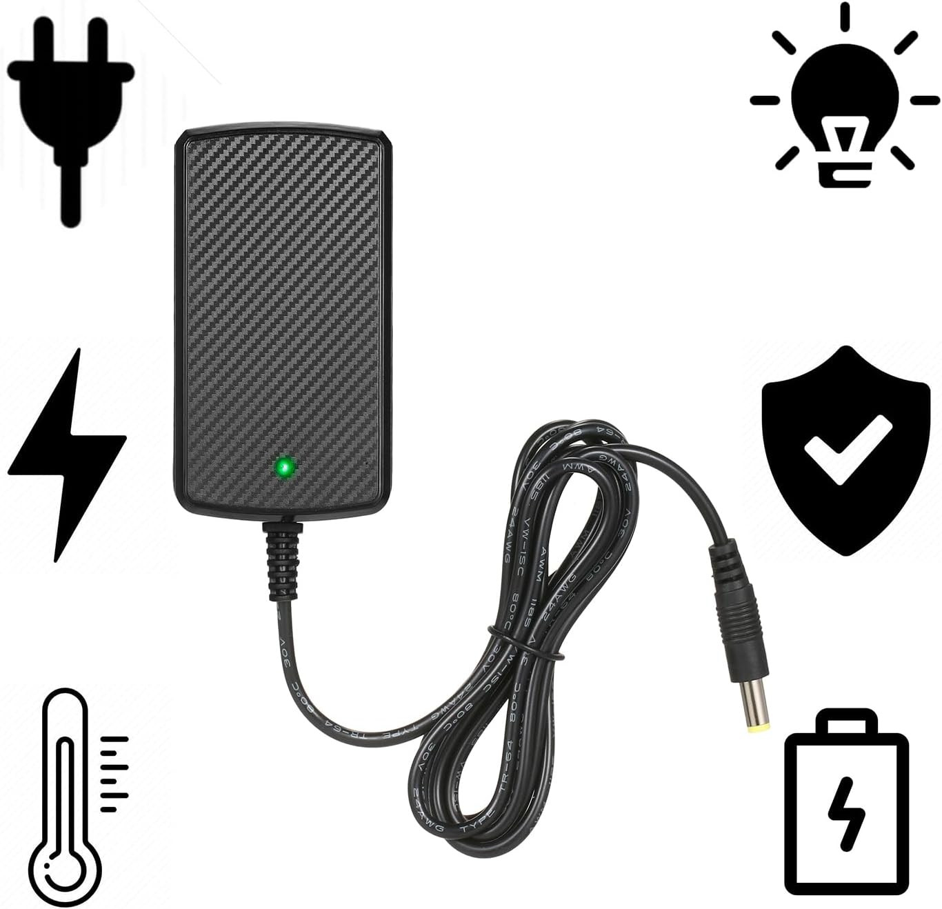 24V Charger for Kids Ride on Car Toys 24 Volt Battery Charger Wrangler SUV Kid T