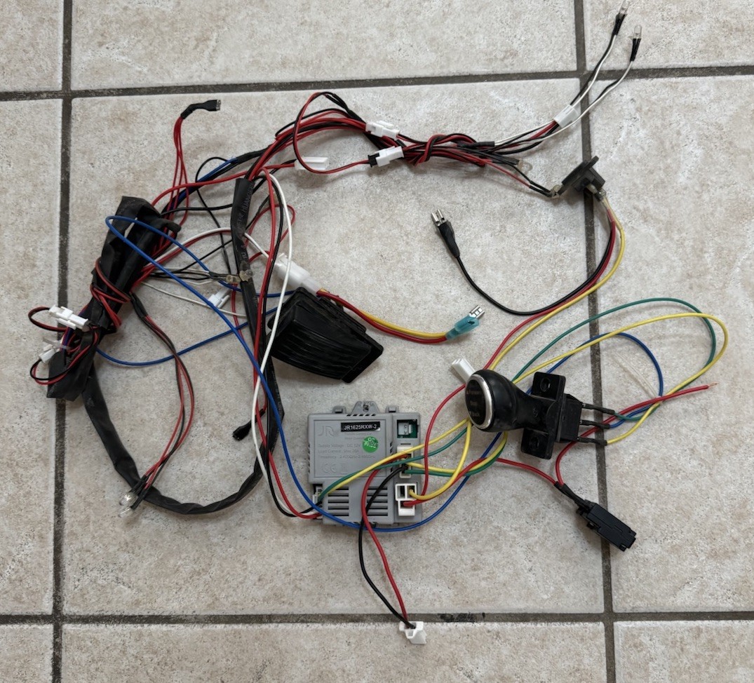 12V Ride On Toy Wire Harness Kit Power Wheels Set For Parts Control Board Bad