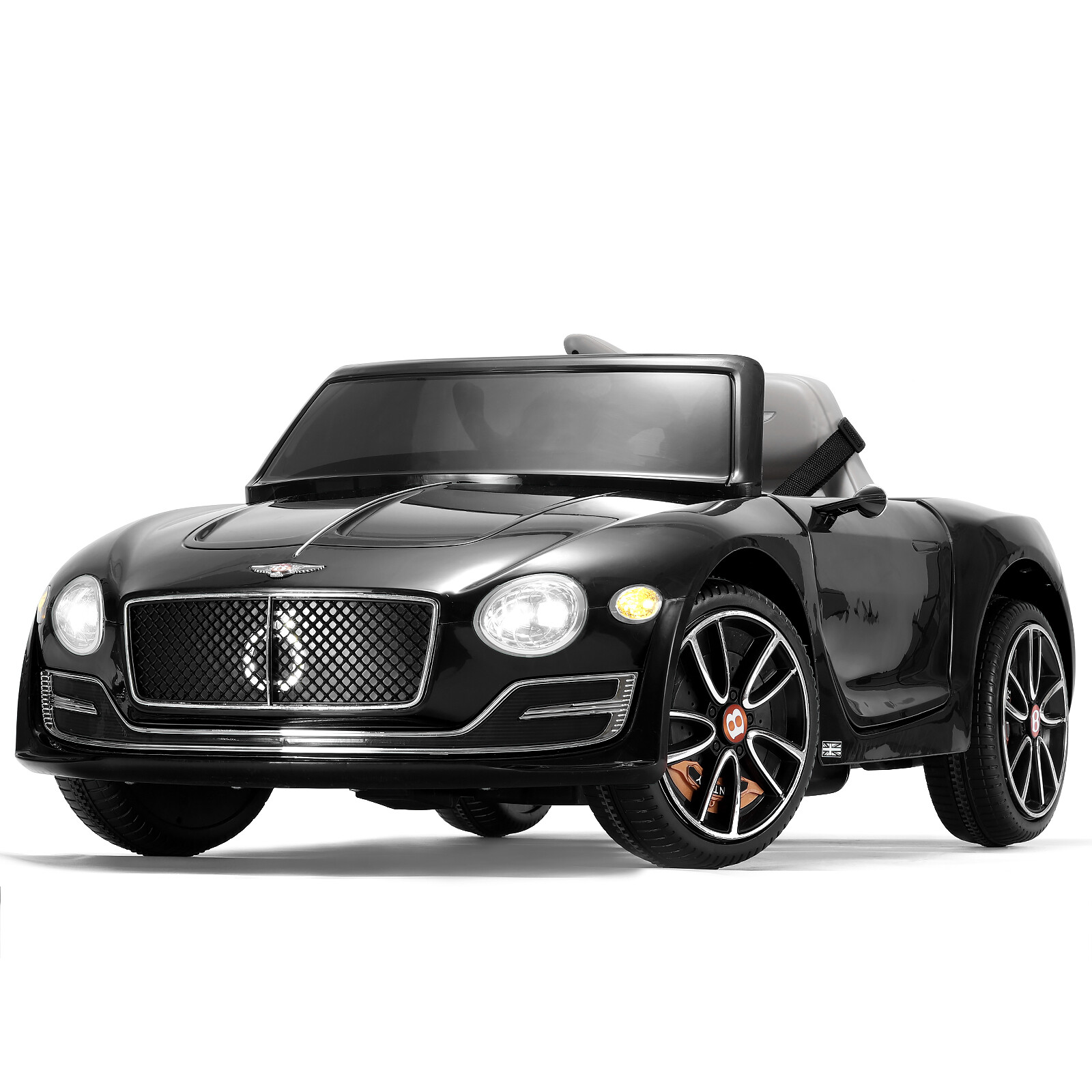 12V Kids Electric Ride On Licensed BENTLEY Style Toys Car w/Remote Control LED