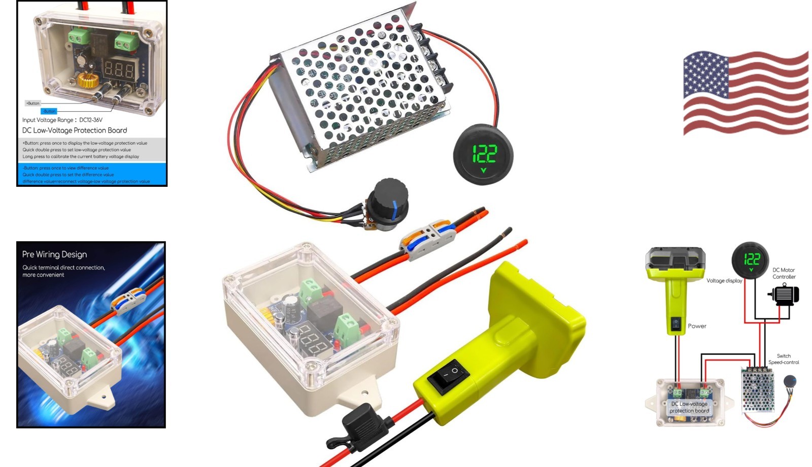 Ultimate Power Wheels Converter Kit for Ryobi 18V with Durable Protective Design