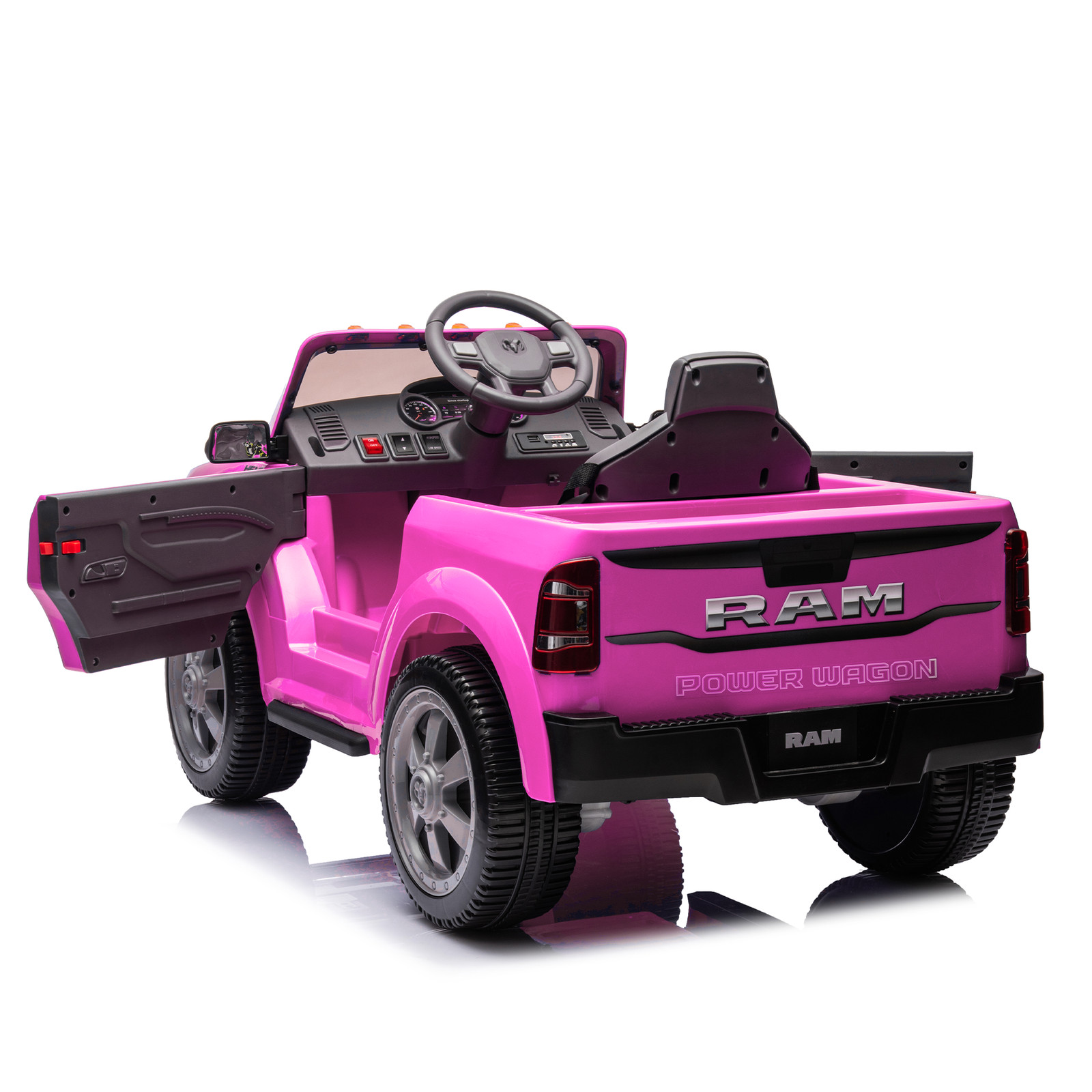 Large Kids Ride On Electric Pickup WITH/Parents Control For Kids Aged 3-5 Pink