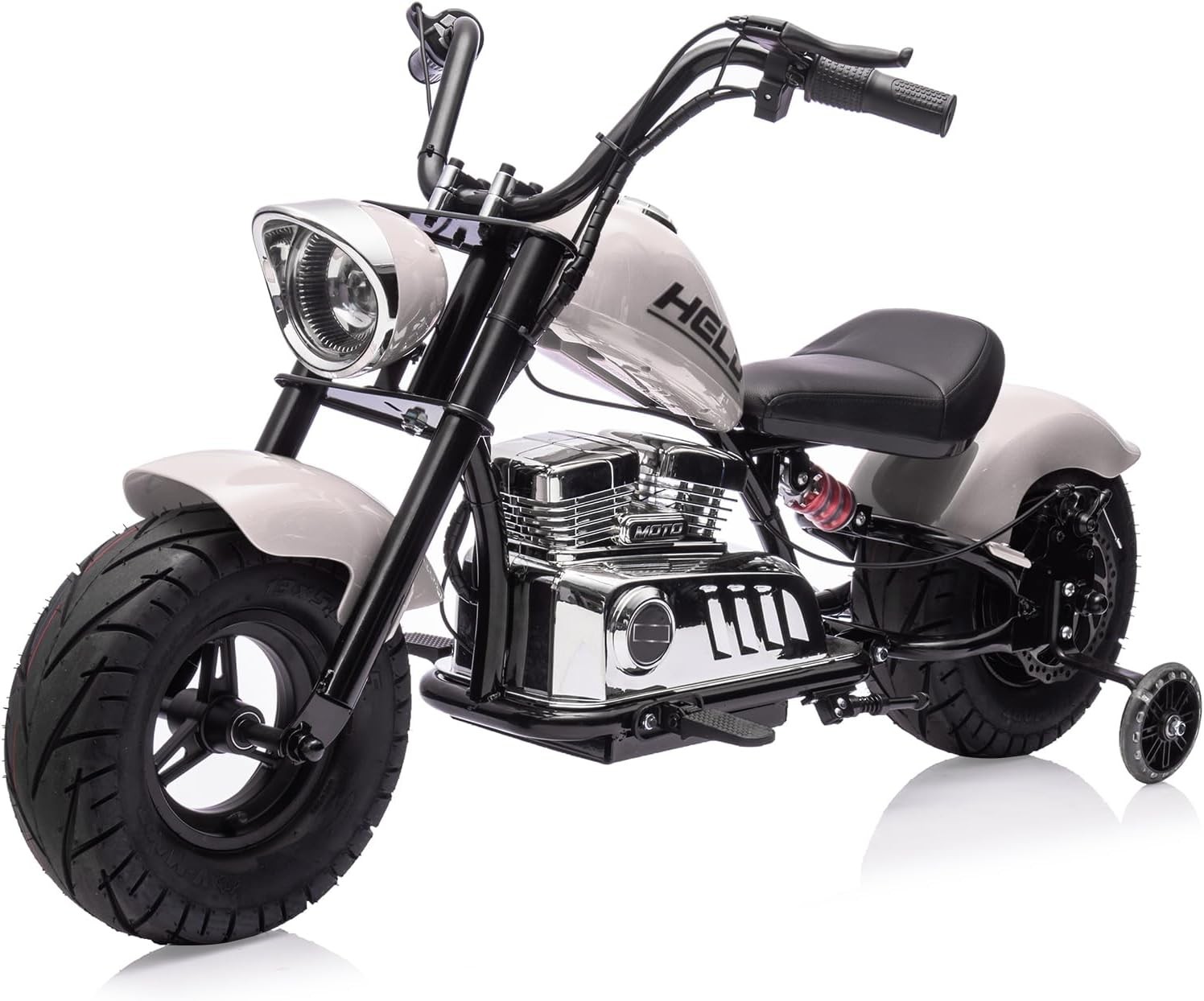 24V Electric Off-Road Motorcycle for Kids, 16.5 Mph Powerful Dirt Bike