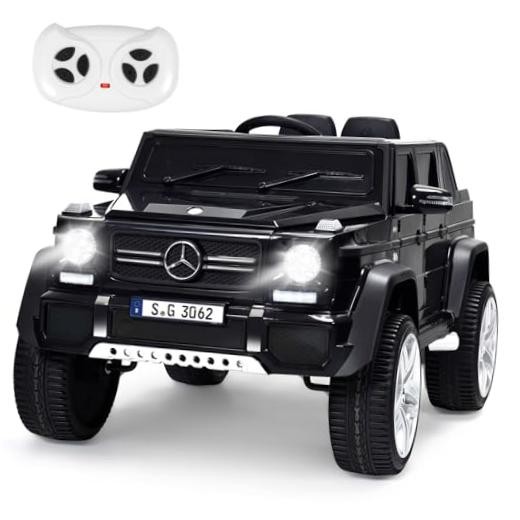 Ride on Car, Licensed Mercedes-Benz Maybach, 12V Battery Powered Vehicle Black