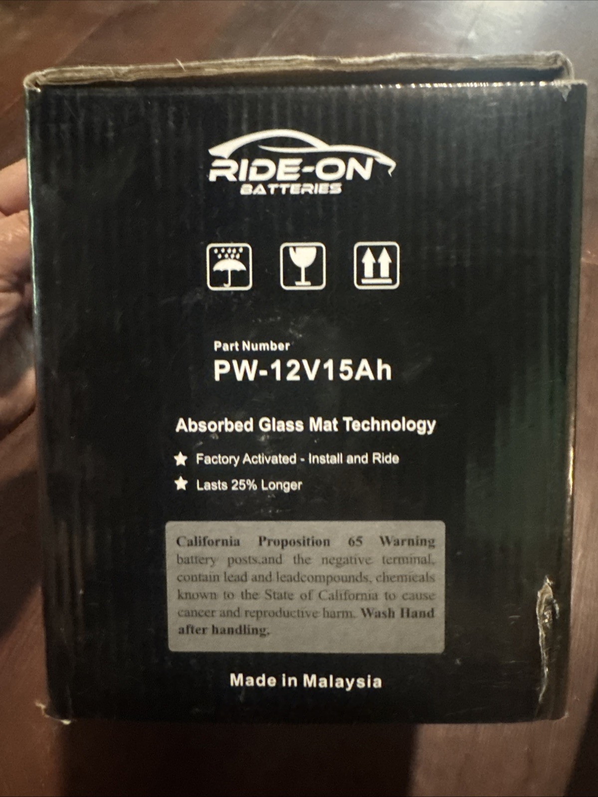 Ride-on Batteries