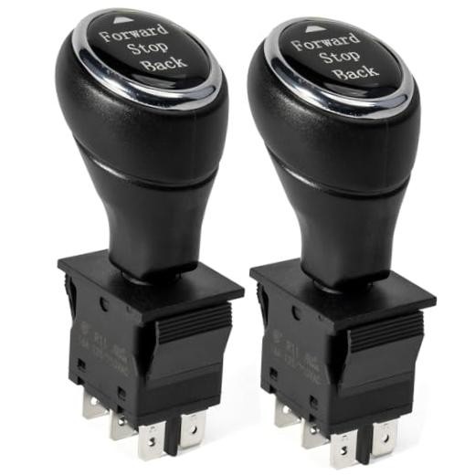 2 Pcs 6V 12volt 24V Compatible with Power Wheels Forward Stop Back Shift