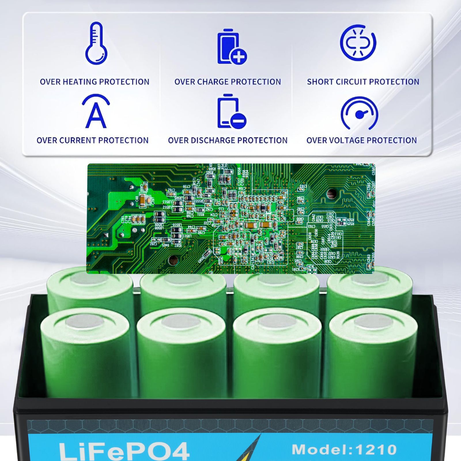 12V 10Ah LiFePO4 Battery for Fisher-Price 12 Volt Power Wheels Ride-On Vehicles