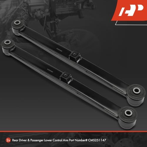 2 x Rear Lower Control Arms, with Bushing, Rear Lower Left and Right Side