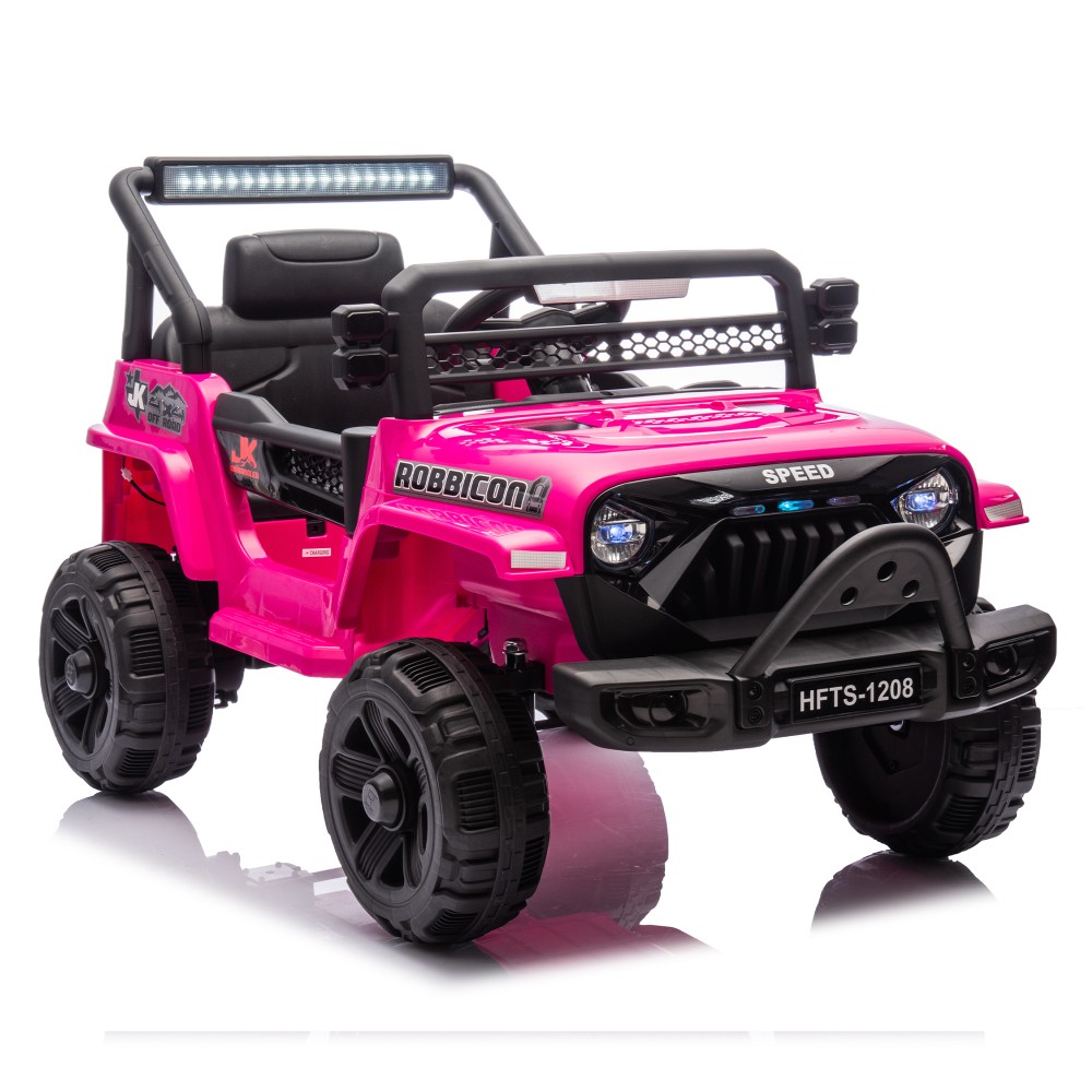 2 Seater Kids Electric Car 12V Ride on Toy Wheel Truck with Remote Control, LED