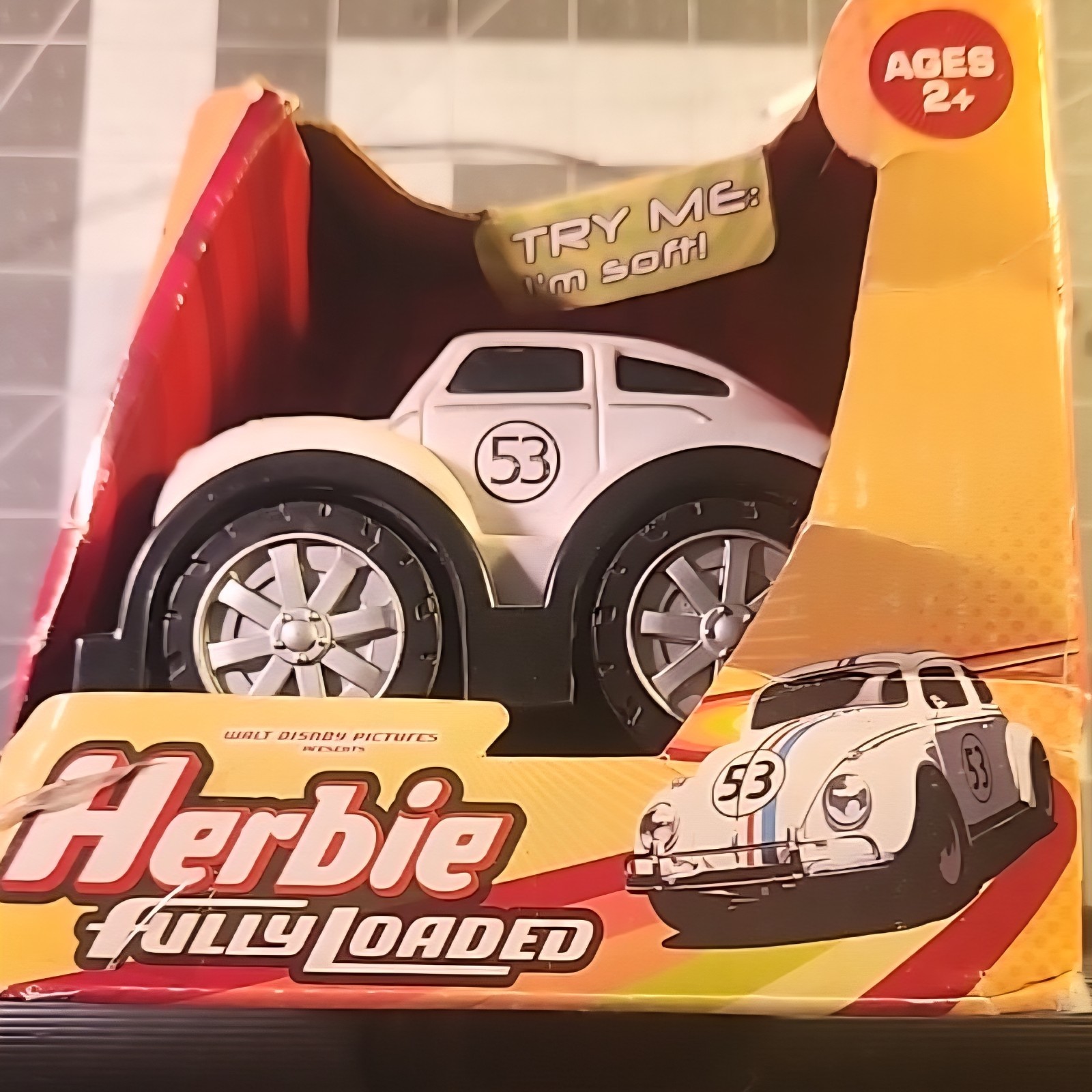Herbie Fully Loaded Soft W/ Sound. (See Discription)