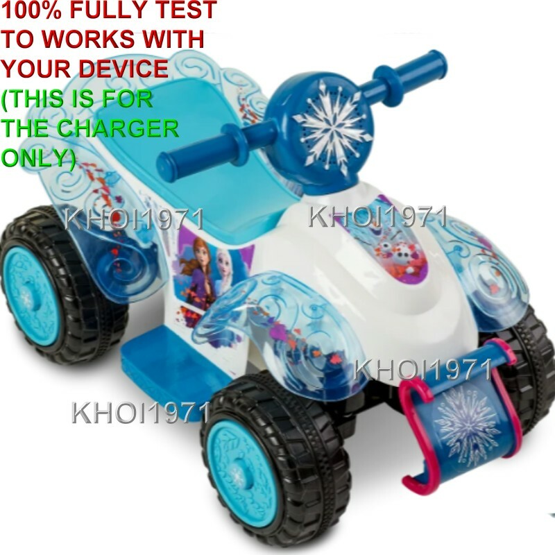WALL charger AC adapter FOR KT1515 KIDTRAX Frozen 2 Sing Ride Quad ride on 6V