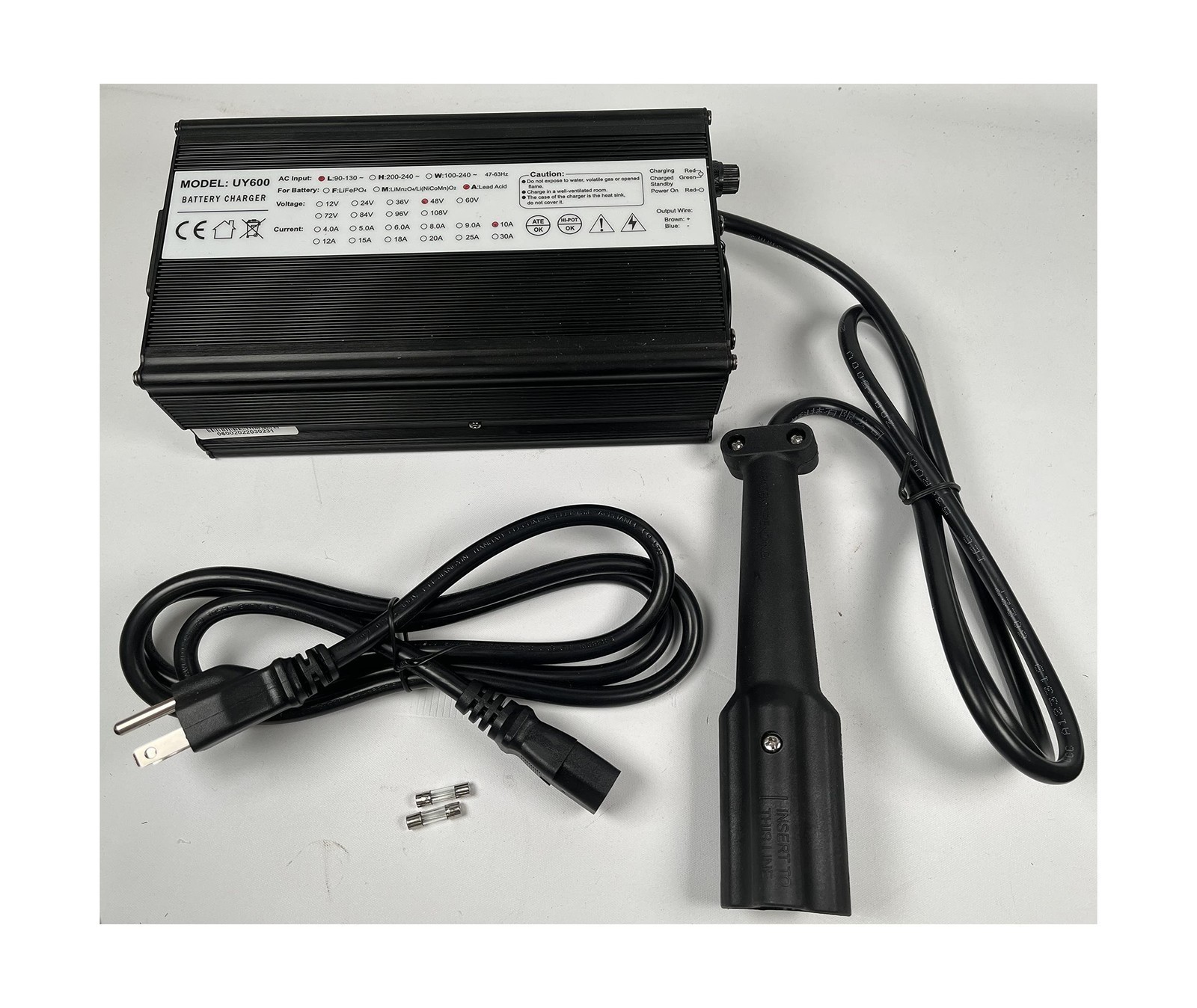 48V 10A Golf Cart Charger – Fit For Yamaha G29 2007+