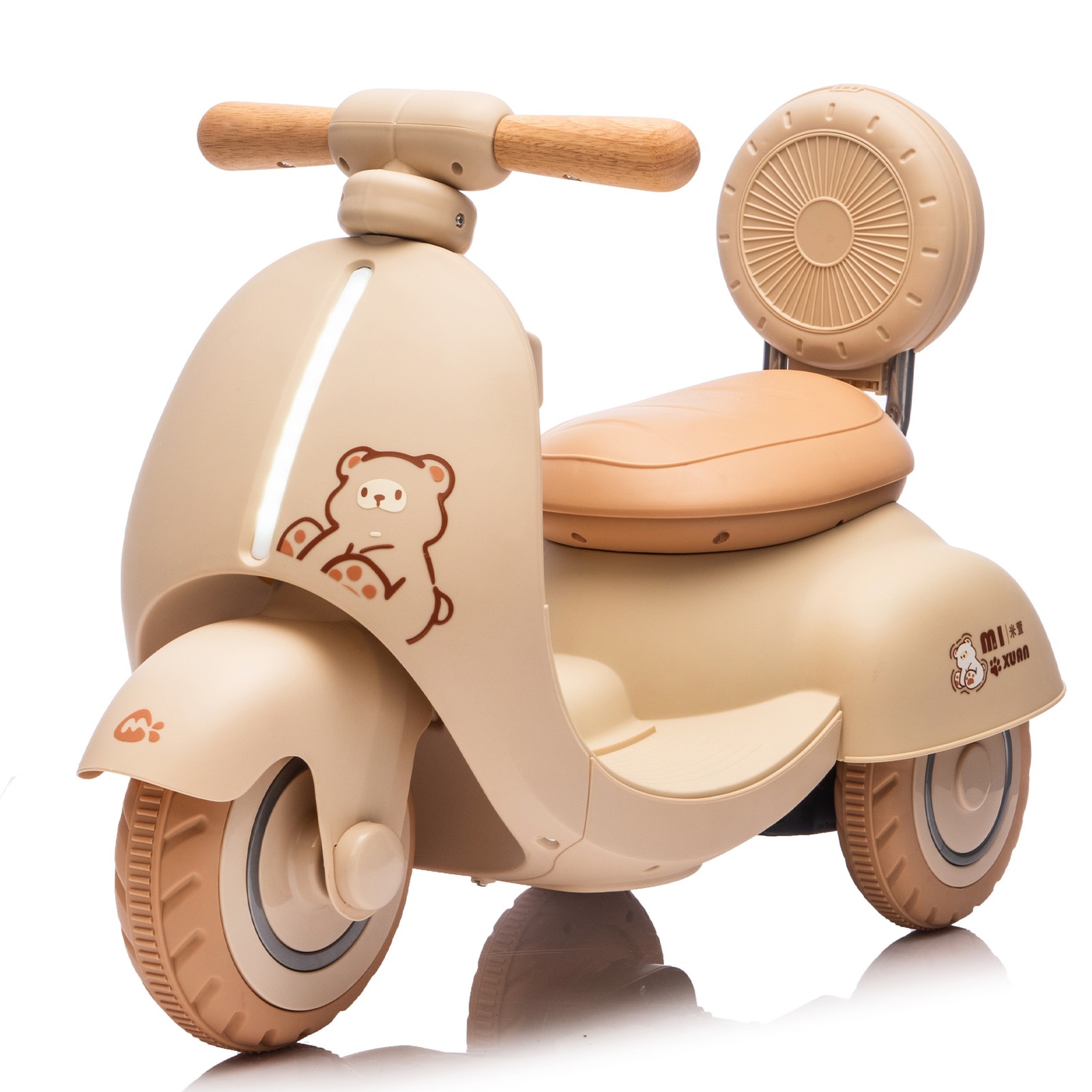 12V Kids Ride On Electric Motorcycle Toddler Scooter W/Parents Control Bluetooth