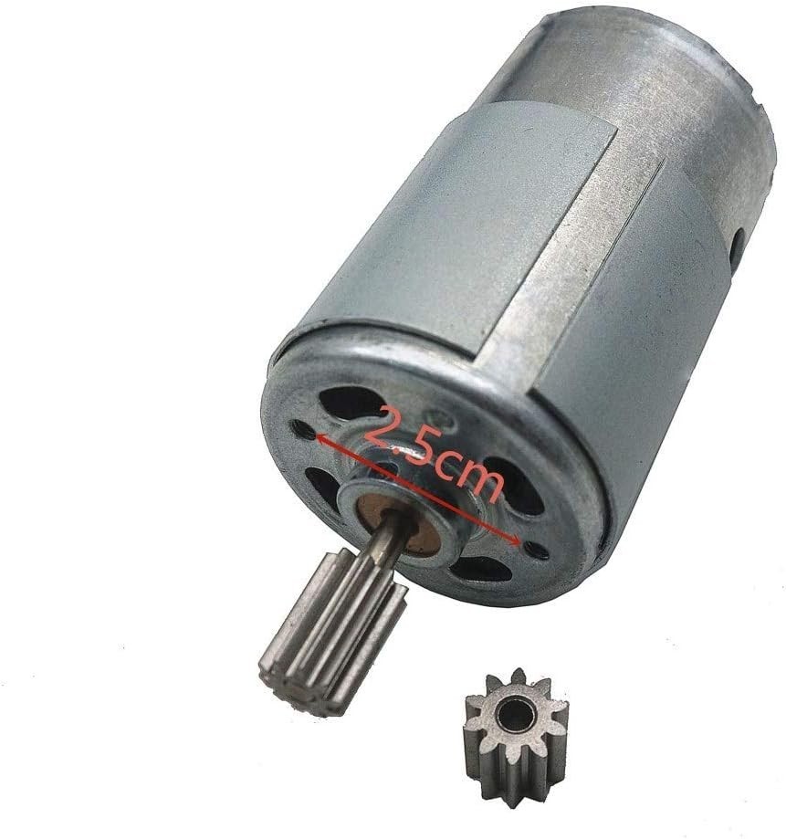 2 Pcs 550 15000RPM Electric Motors for Kids Electric Cars 12V Replacement Parts