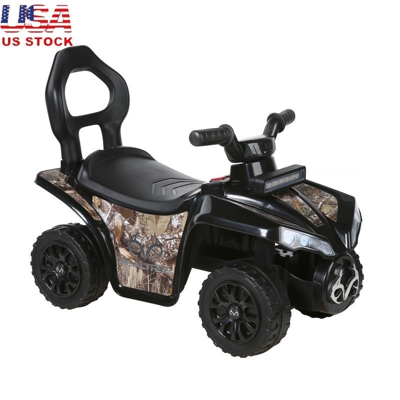 Non-Electric Ride-On Toy W/ Working Lightbar Animal Sounds Storage Toddlers New