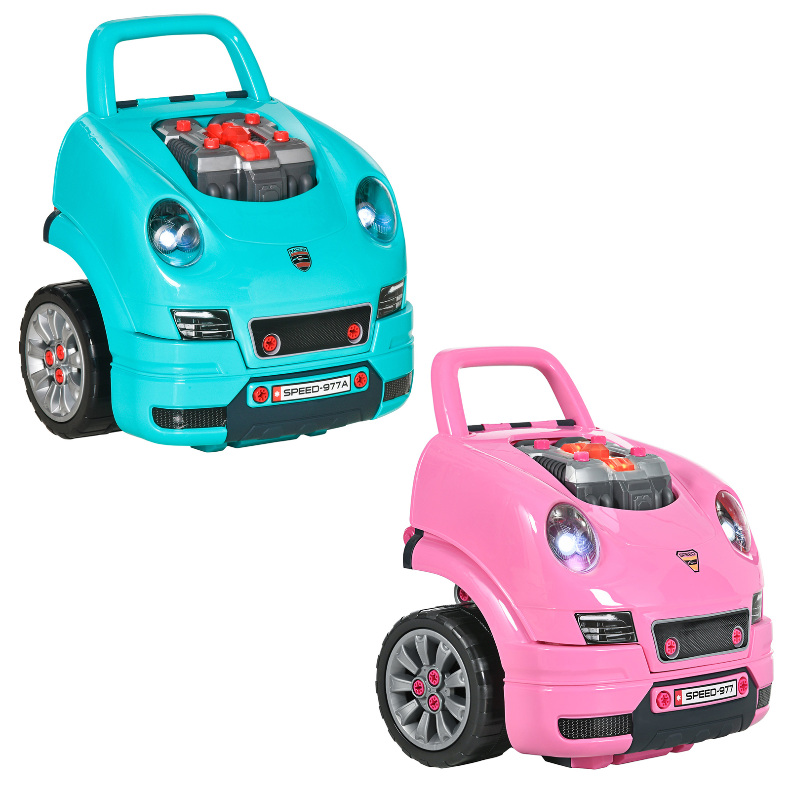 Workshop Kids Car Engine Toyset Educational Car Play Maintenance Repair Station
