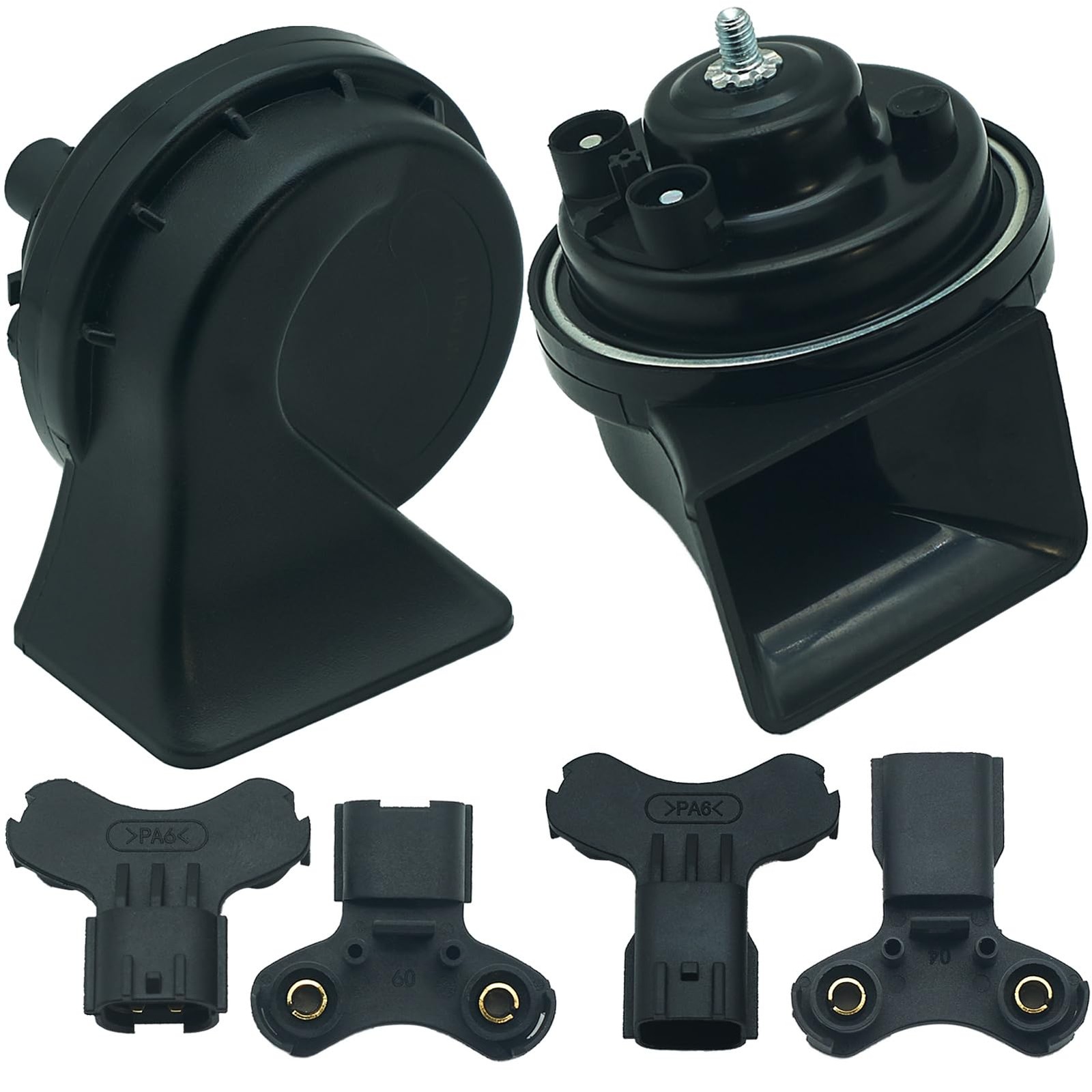 NEOGET Car Horn for Hyundai Kia, Multifunction Loud High Low 2 Tone Auto Horn, W