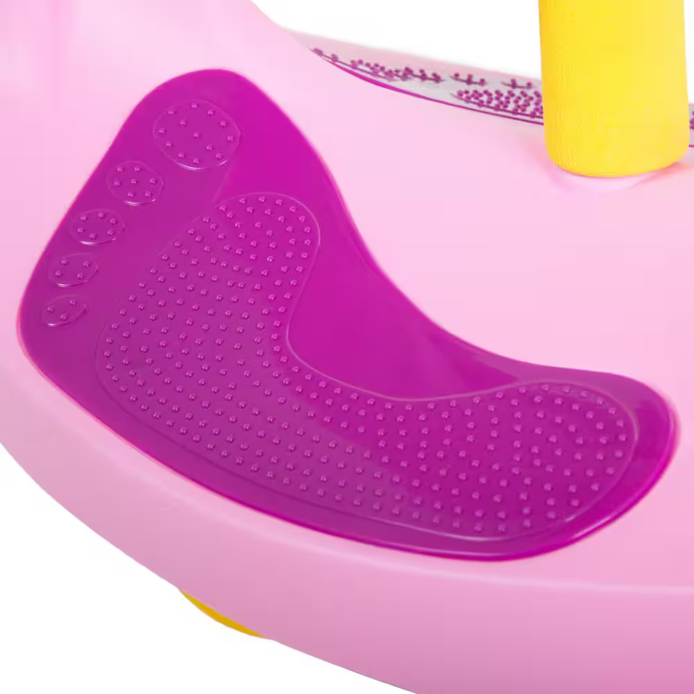 Ride On Wiggle Car Kids Toy Pink Purple Indoor Outdoor Twist Go Durable Fun