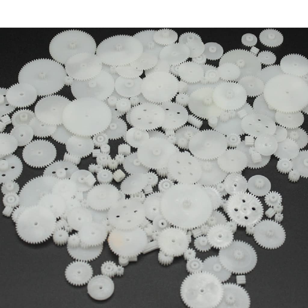 200pcs Plastic Gears 0.5 Module for DC Motor DIY Model Toys Accessories