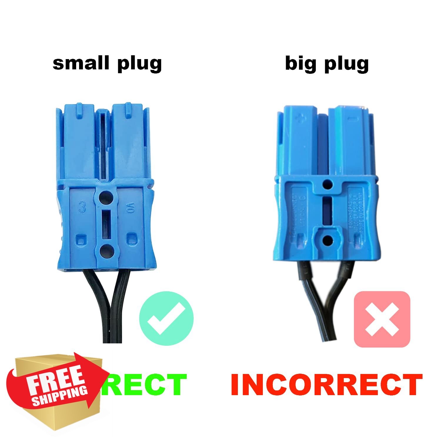 12V Battery Charger Kid Trax Ride On Car Dodge Ram Beetle Mini Mouse Blue Plug