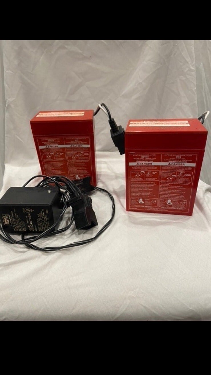 Power Wheels 6 Volt Rechargeable Battery – Red