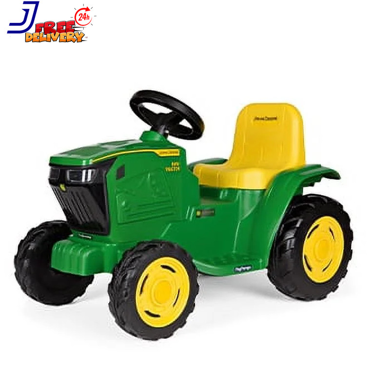 Mini Tractor 6V Battery-Powered Ride-On w/ Working Lights Ages 1.5+FREE SHIPPING