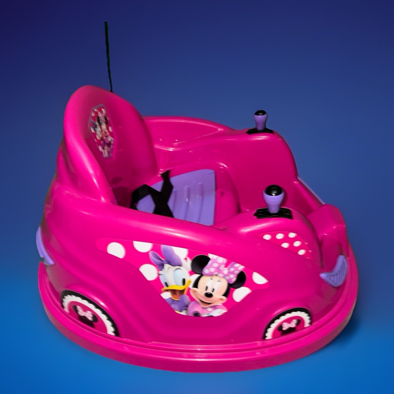 Disney’s Minnie Mouse 6V Bumper Car, Battery Powered Ride on by Flybar