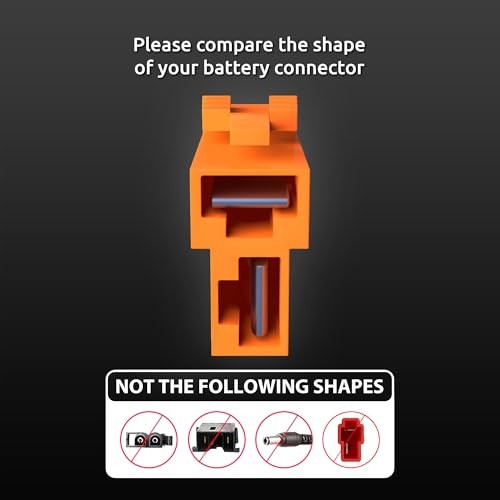 Replacement Battery for 12-Volt Ride On Vehicle with red 2 pins Connector