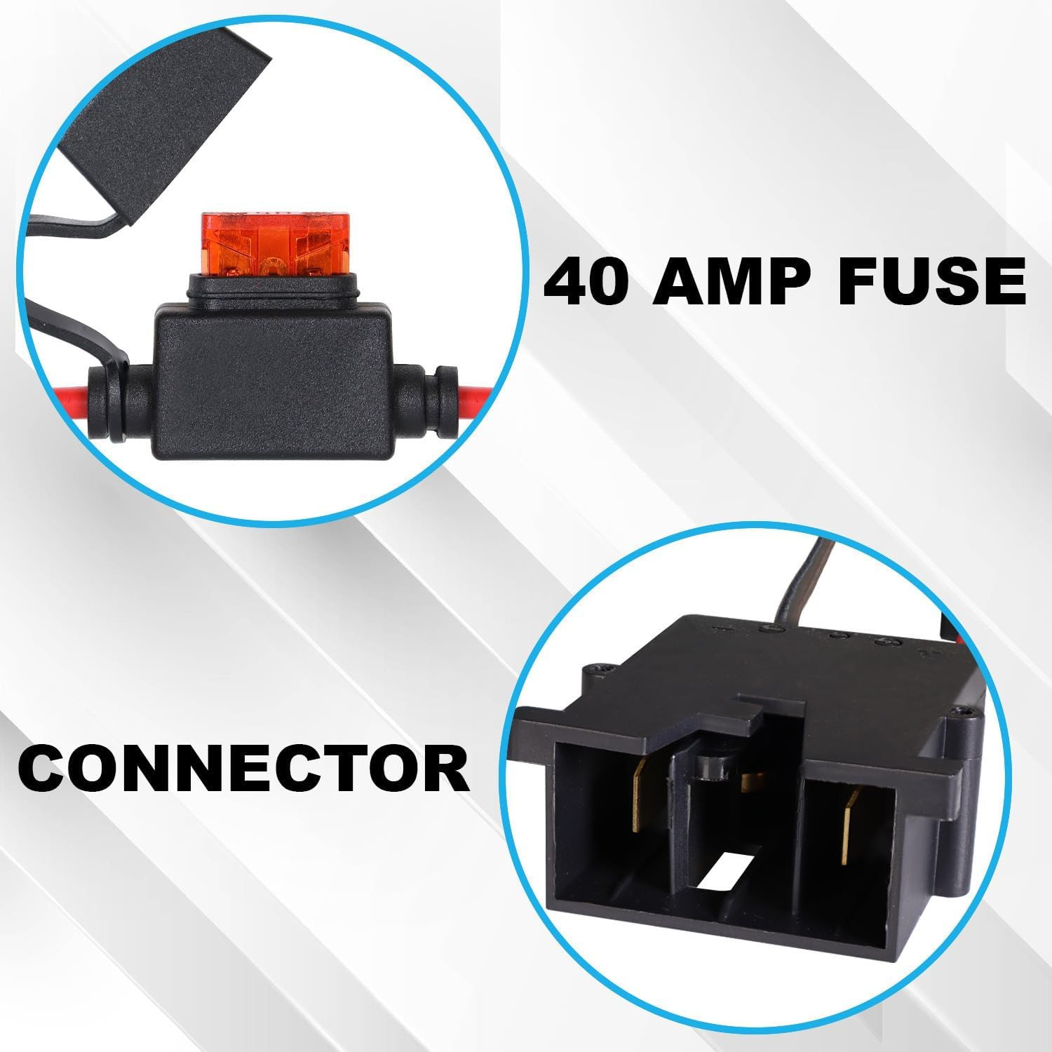 Drop in Replacement for 12V Power Wheels Ride on Toy 9Ah Battery Kit and Harness