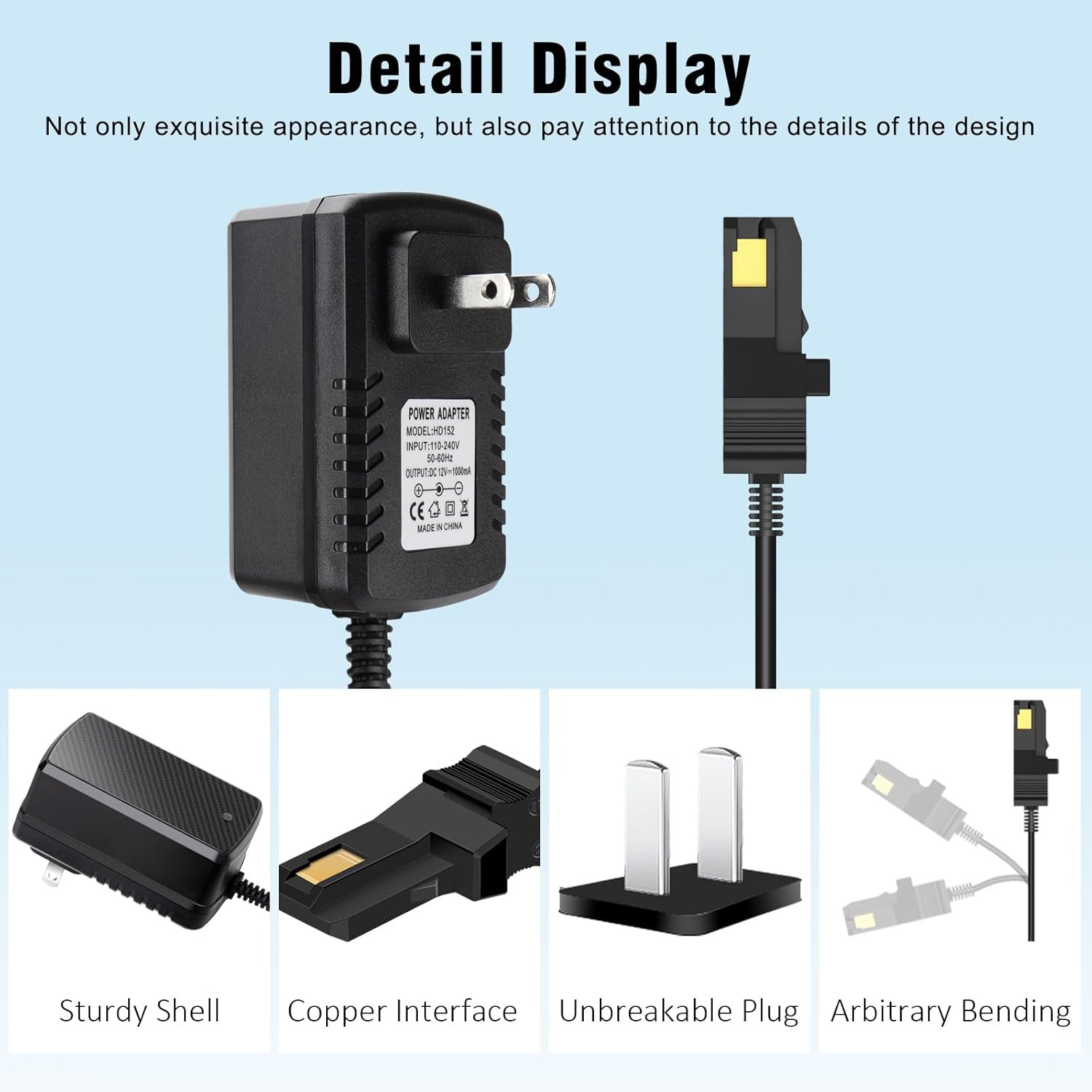 12V Charger for Powered Wheels 12 Volt Battery Charger for All Fisher-Price Powe