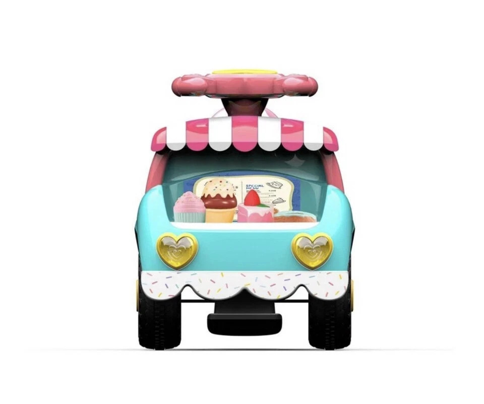 UP AND GROW BAKE SHOP RIDE ON FOR TODDLER GIRLS 12 MONTHS 3 YEAR OLD – BLUE/PINK