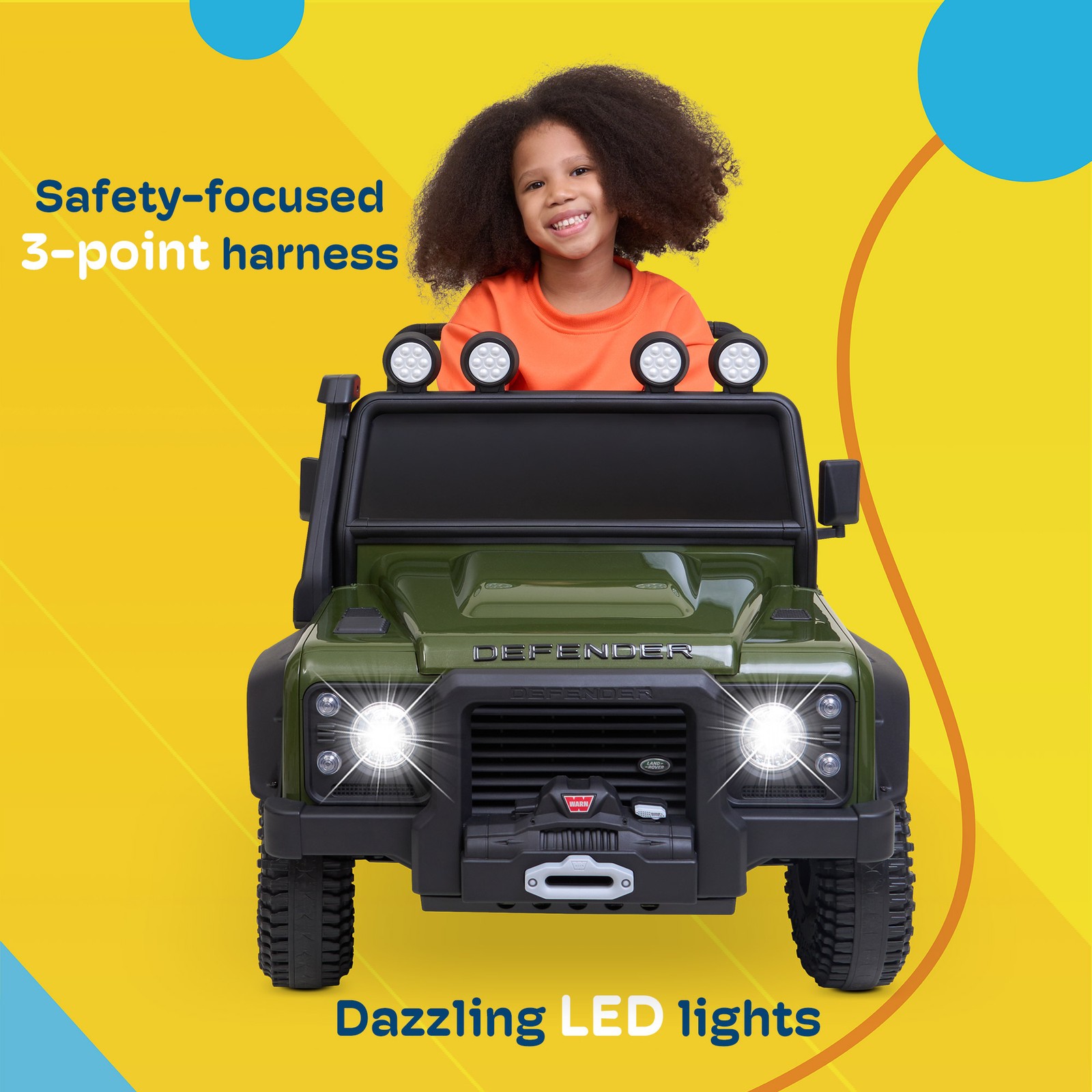 Kidzone 12V Electric Ride On Car SUV Toy w/Remote Control