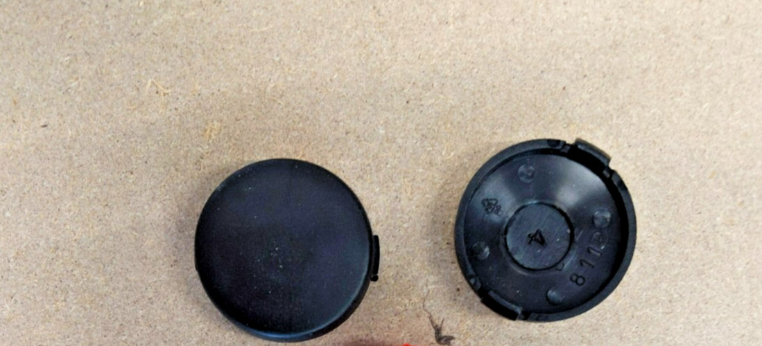 Genuine Peg Perego Small Hubcap Part #SPST8112N Set of 2