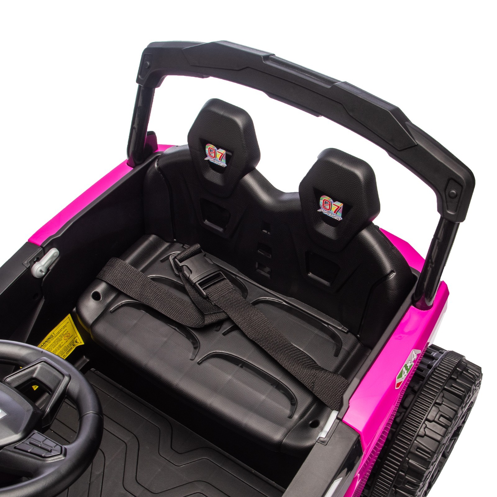 24V Kids ride on UTV W/ 2.4G PC,80W*2,Four-wheel suspension for Kids Aged 3-5