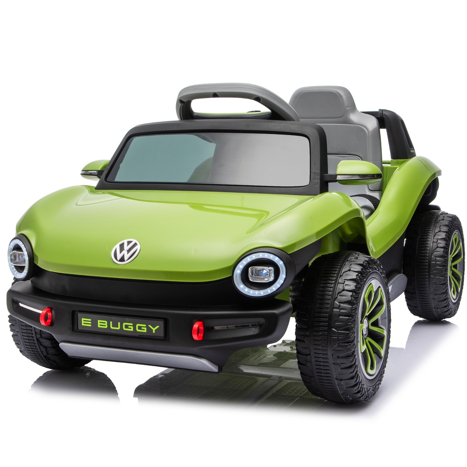 12V Kids Electric Car Ride on Toy Licensed Beetle Truck with Remote for Kids 3-5