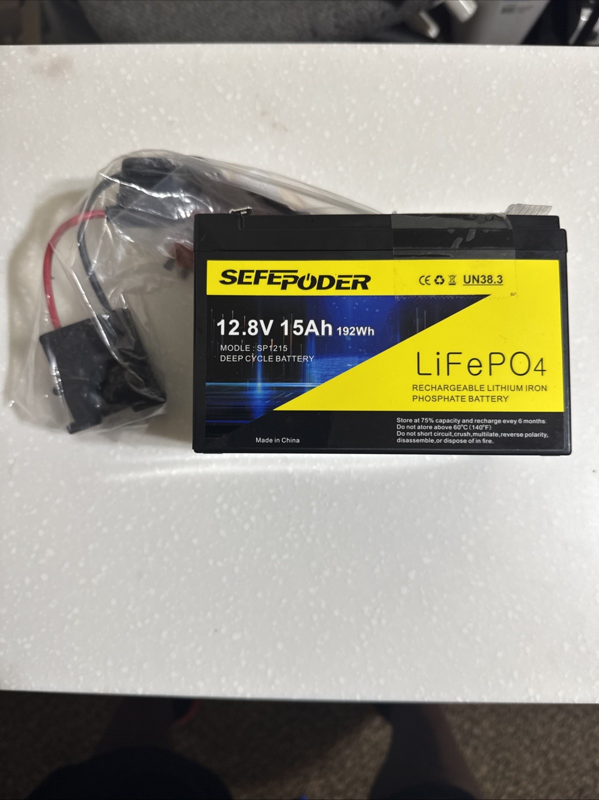 Replacement Battery Compatible with Fisher Price Power Wheels 12 Volt,12V 15A…