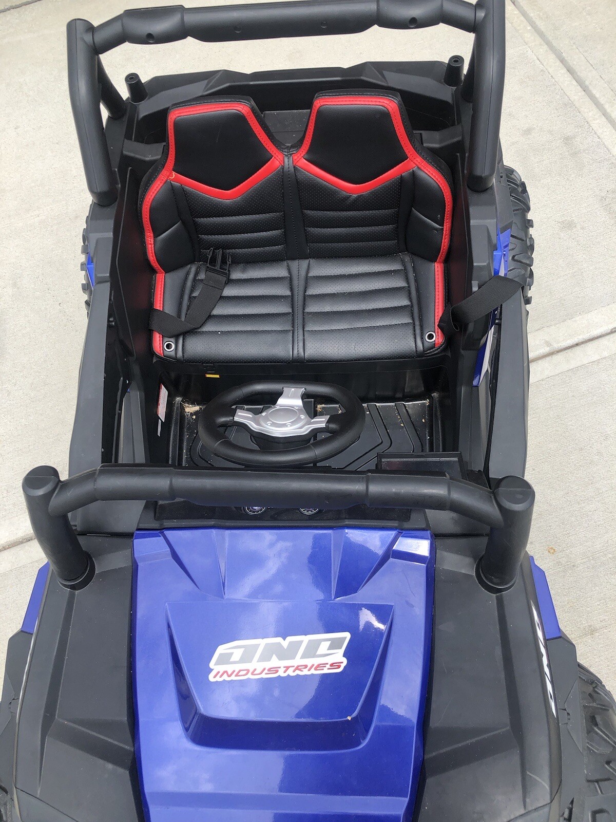 24V Kids UTV Ride on Car Electric Toys 2 Seater 4WD Off-Road 4 Wheeler Quad #