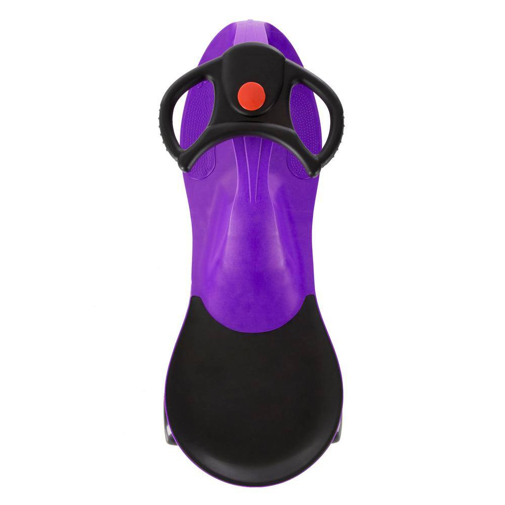 Purple Zig Zag Wiggle Ride on Car No Batteries