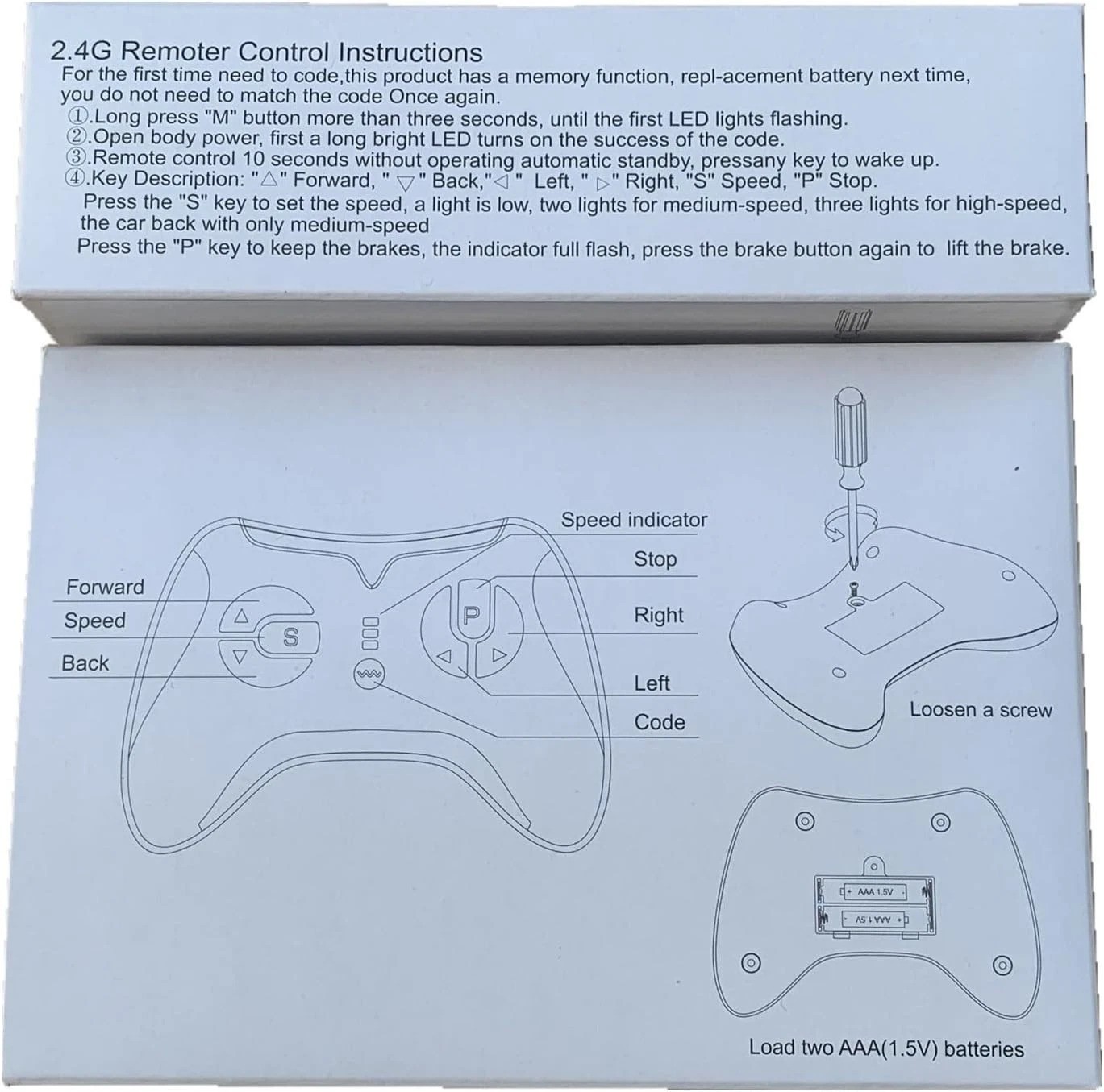 24V Remote Control & Mainboard for Kids Ride On Toys – Easy Replacement